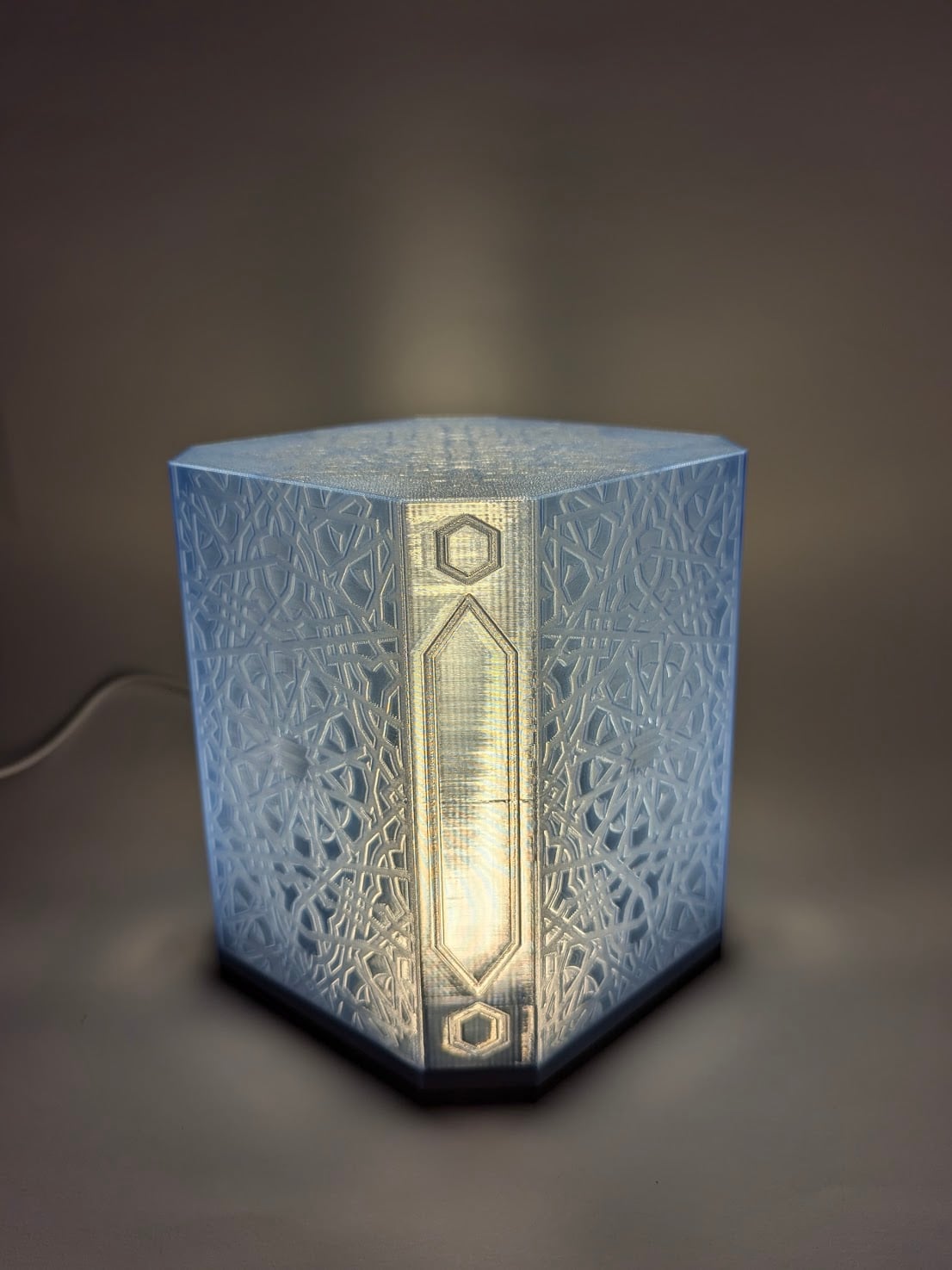 Arabic LED Lamp 3d model