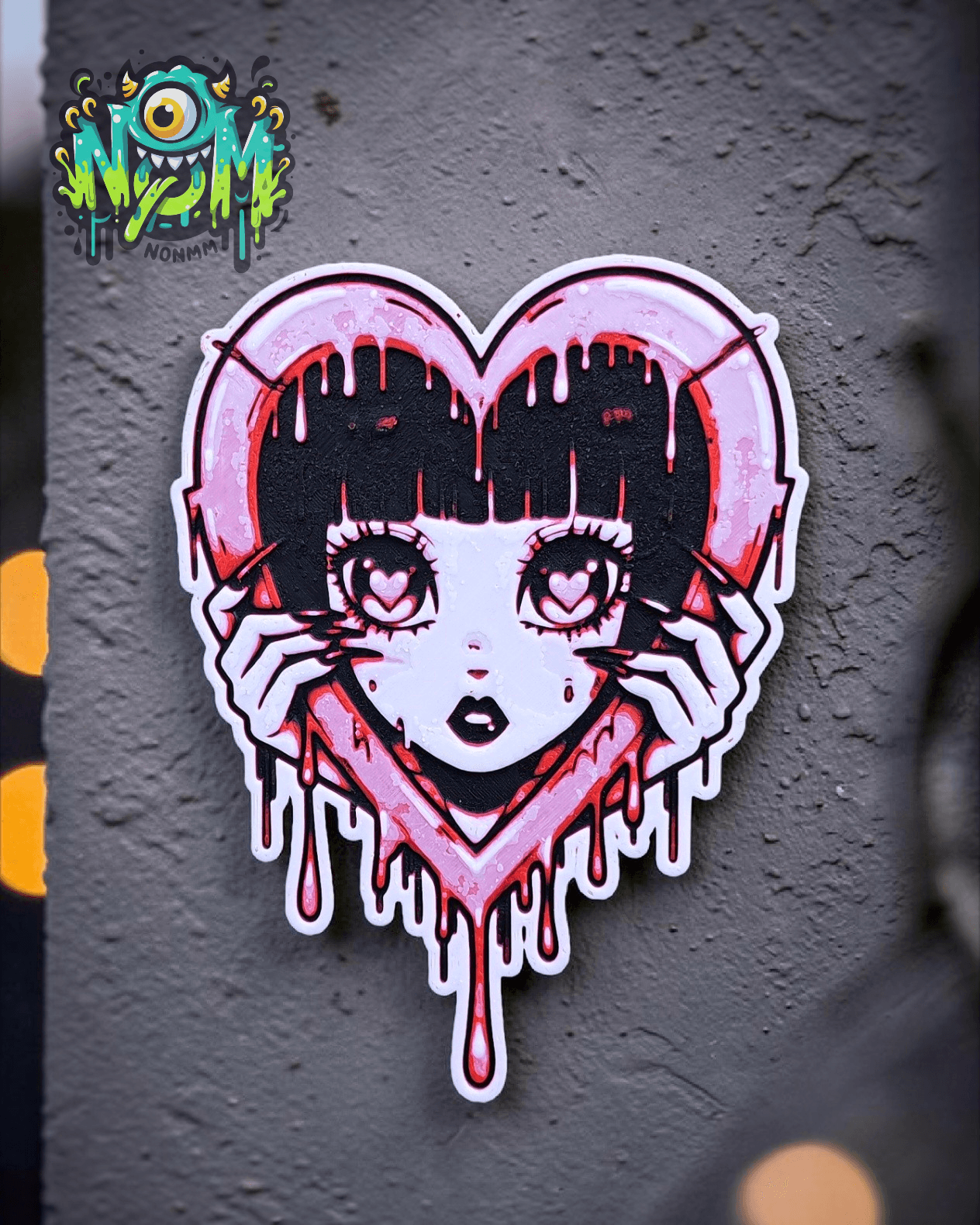 LoveSick Wall Art - Nomz 3d model
