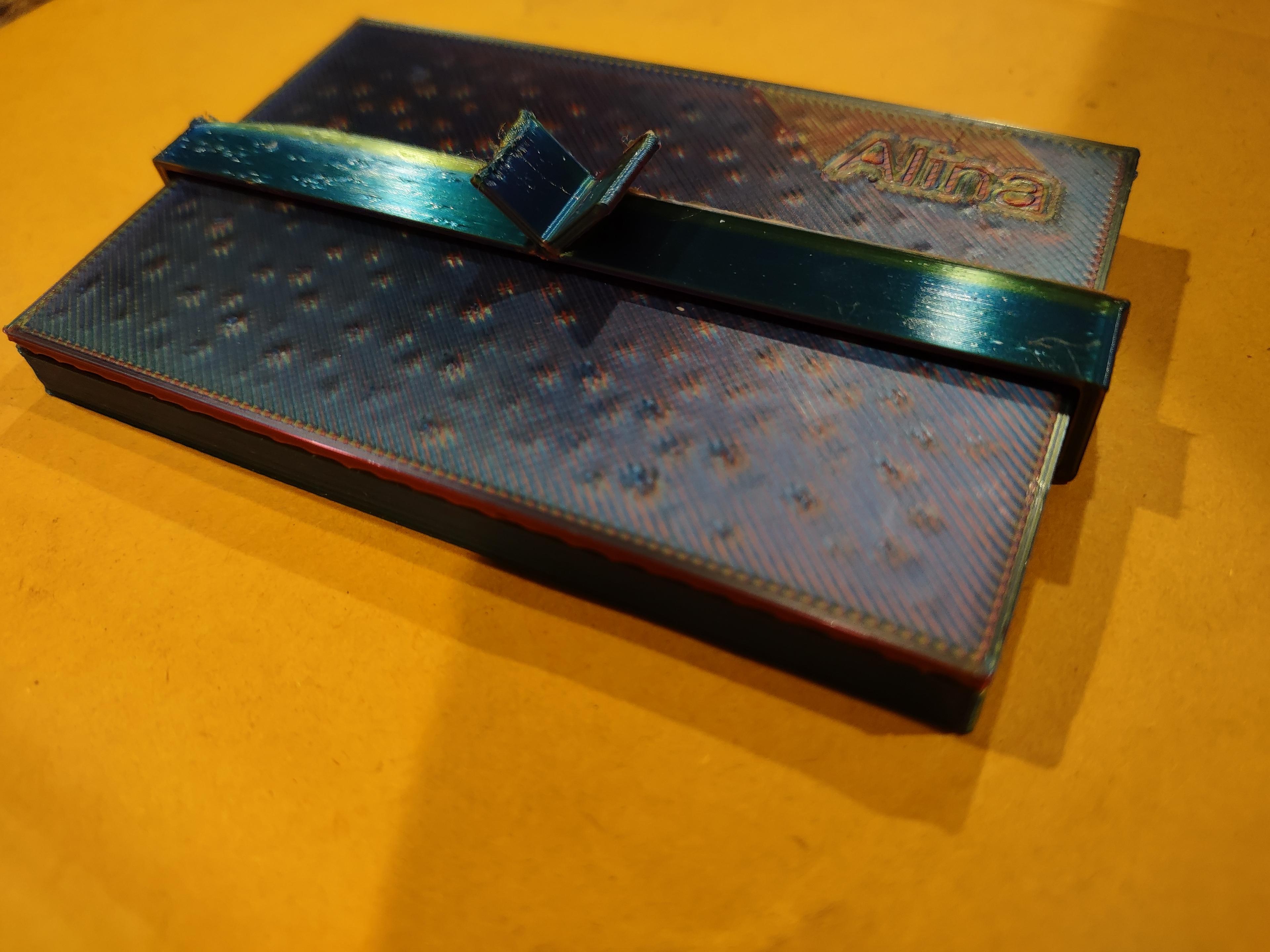 Customizable Gift Card Box 3d model