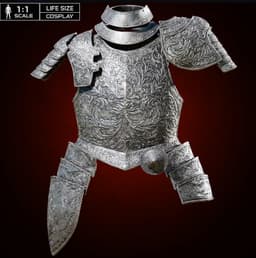 GAEL CUIRASS ARMOR SET life size – Dark Souls Fan Art 3d model
