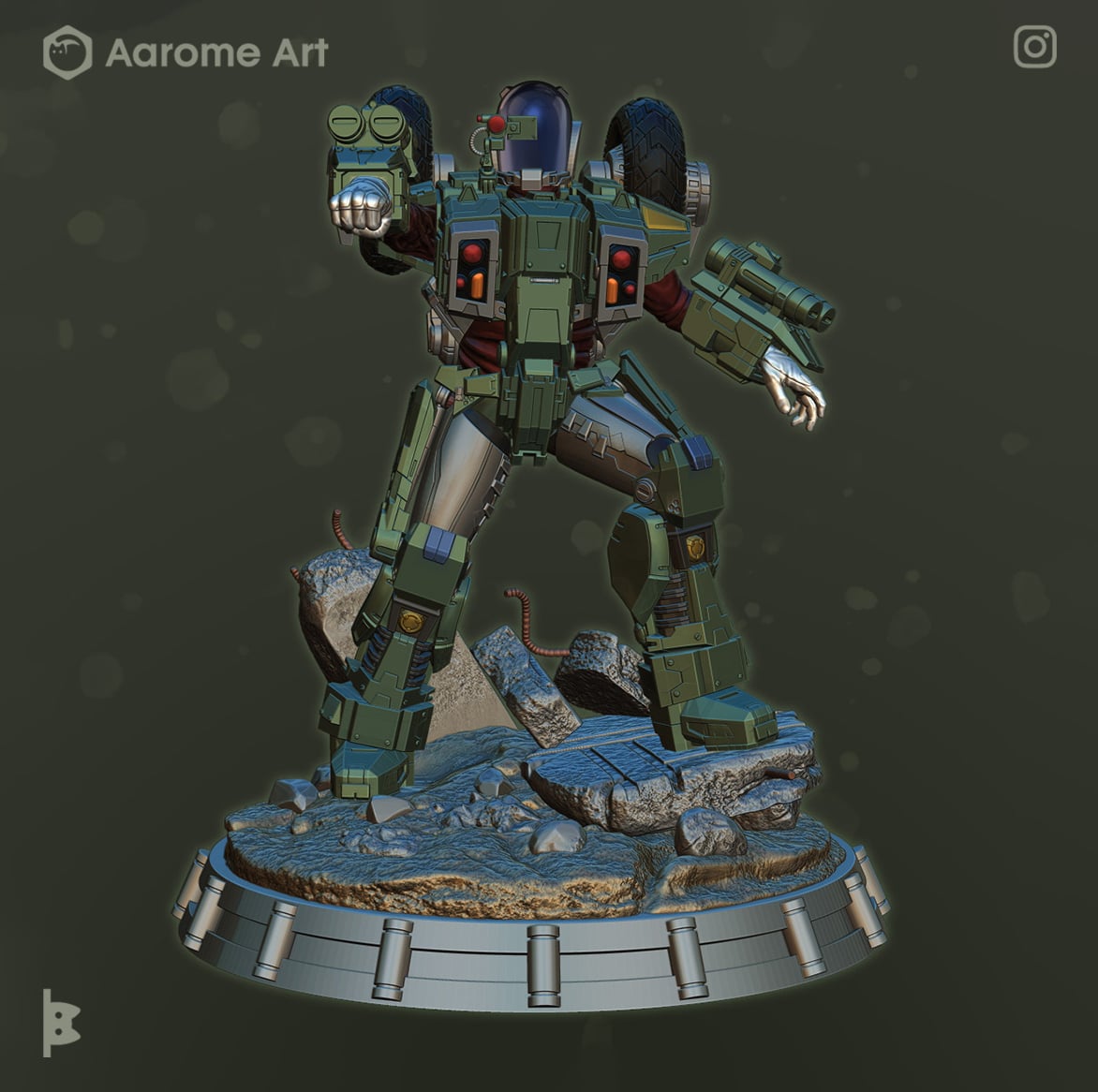 Robotech Cyclone 3d model