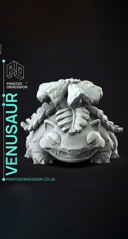Venusaur - Pokemon - Fan Art 3d model