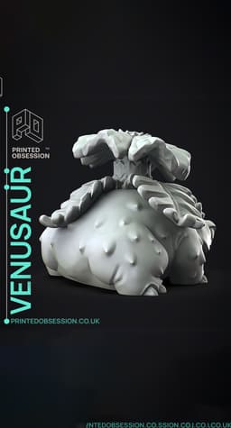 Venusaur - Pokemon - Fan Art 3d model