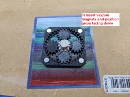 Playstation Printer Extruder Planetary 3d model