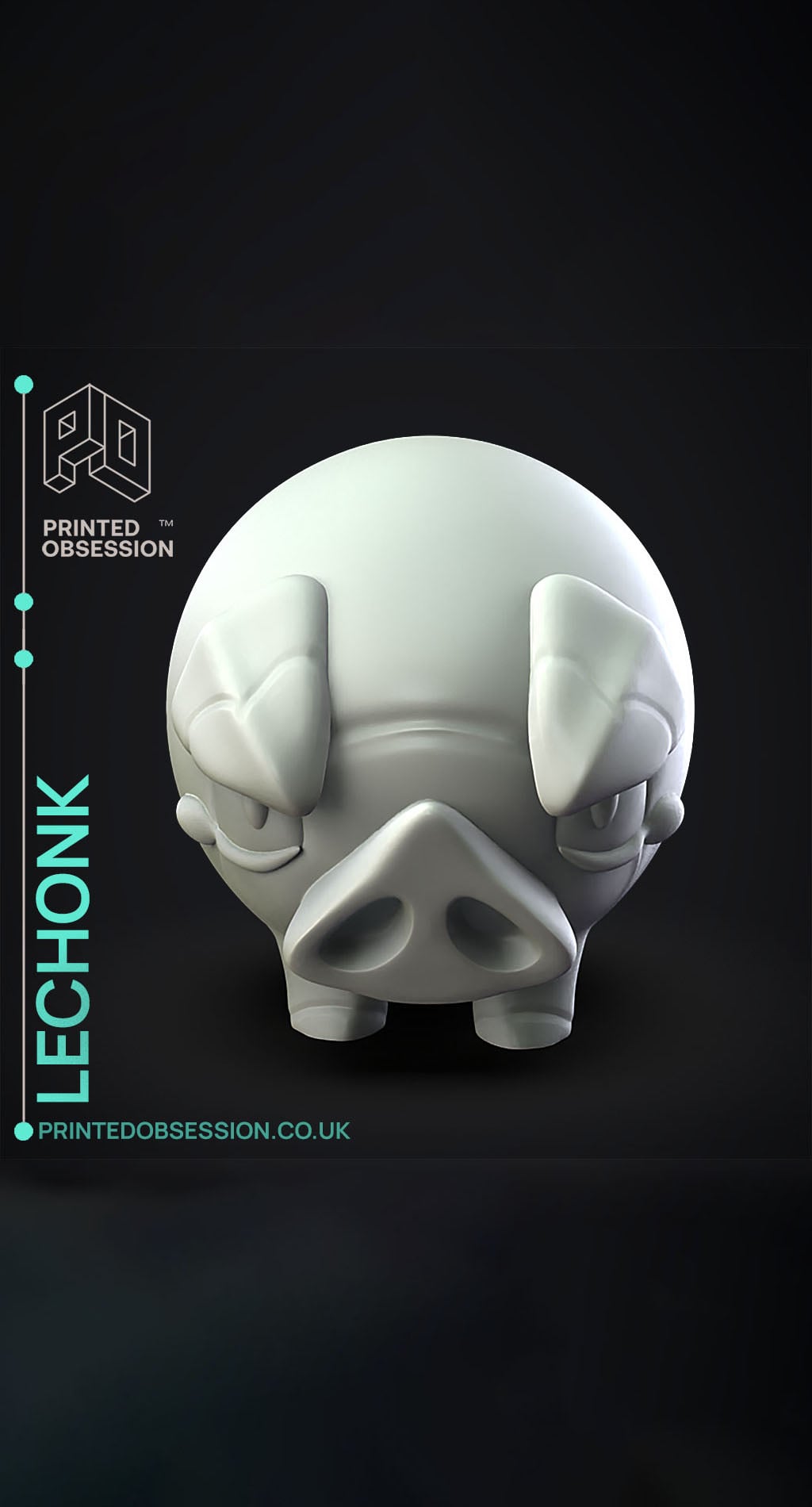 Lechonk - Pokemon - Fan Art 3d model