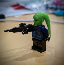 Twi'lek Head (Lego Compatible) 3d model