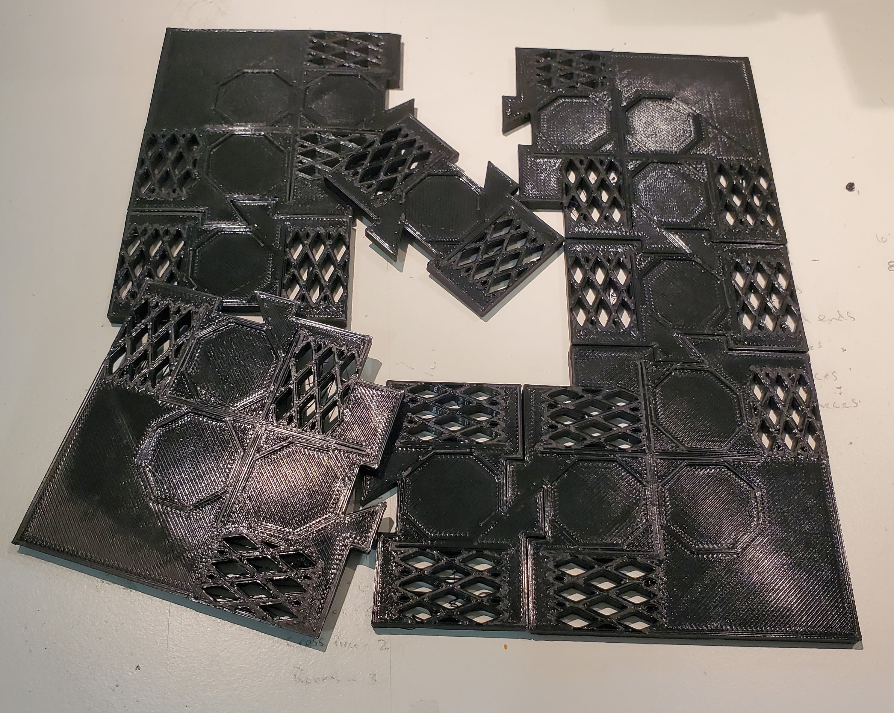 Modular Floor Tiles 3d model