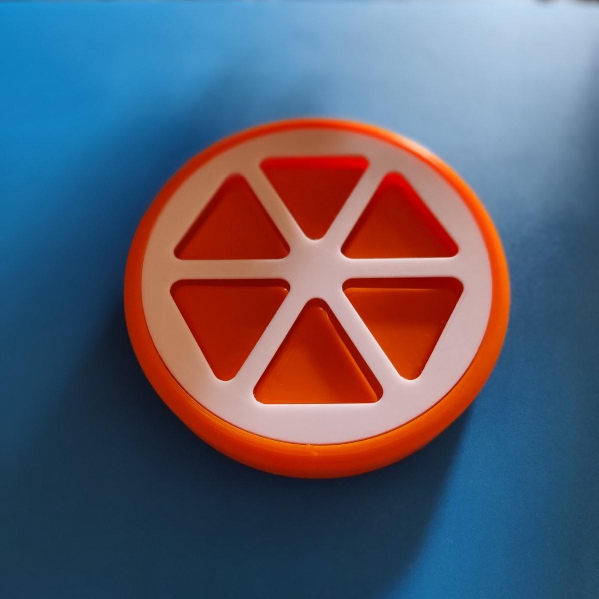 Orange Soap Dish 3d model