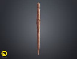 Carlos Clodoaldo wand 3d model