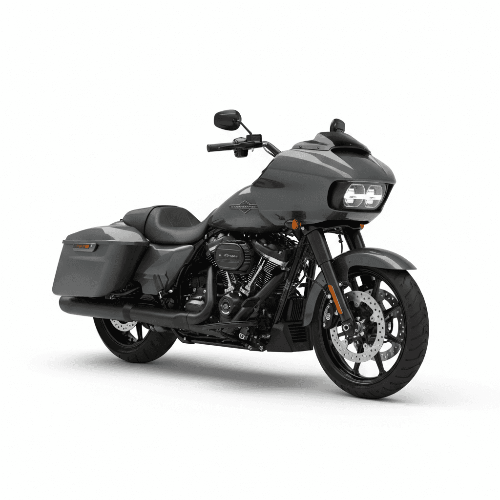 Harley Davidson Street Glide ST Motorcycle 3d model
