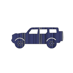 Bronco Raptor 3D Car Flip Art Desk Display 3d model