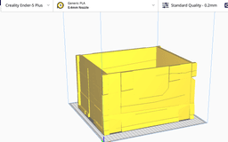 Fortnite Loot Chest - Scaled up for Ender 5 plus 3d model