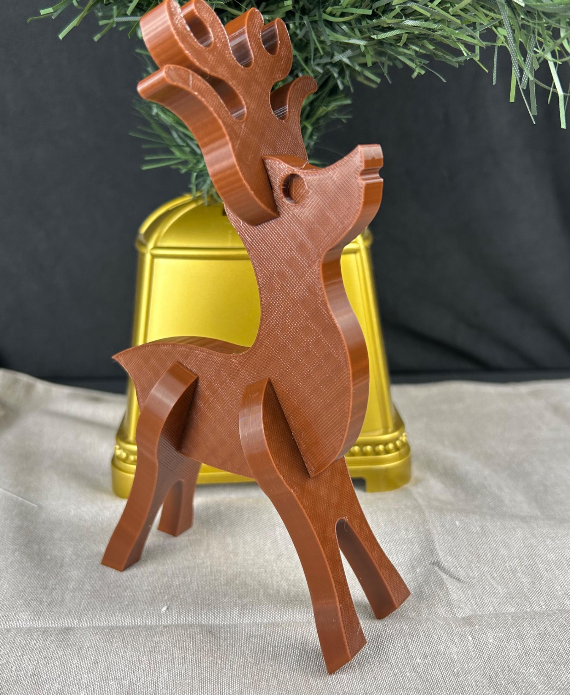 Reindeer Wood Cut Kit - Full size - 3d model