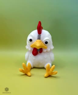 The Chicken Smartphone/Tablet Stand - Animal Farm of Horrors 3d model