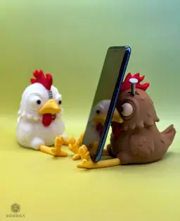 The Chicken Smartphone/Tablet Stand - Animal Farm of Horrors 3d model