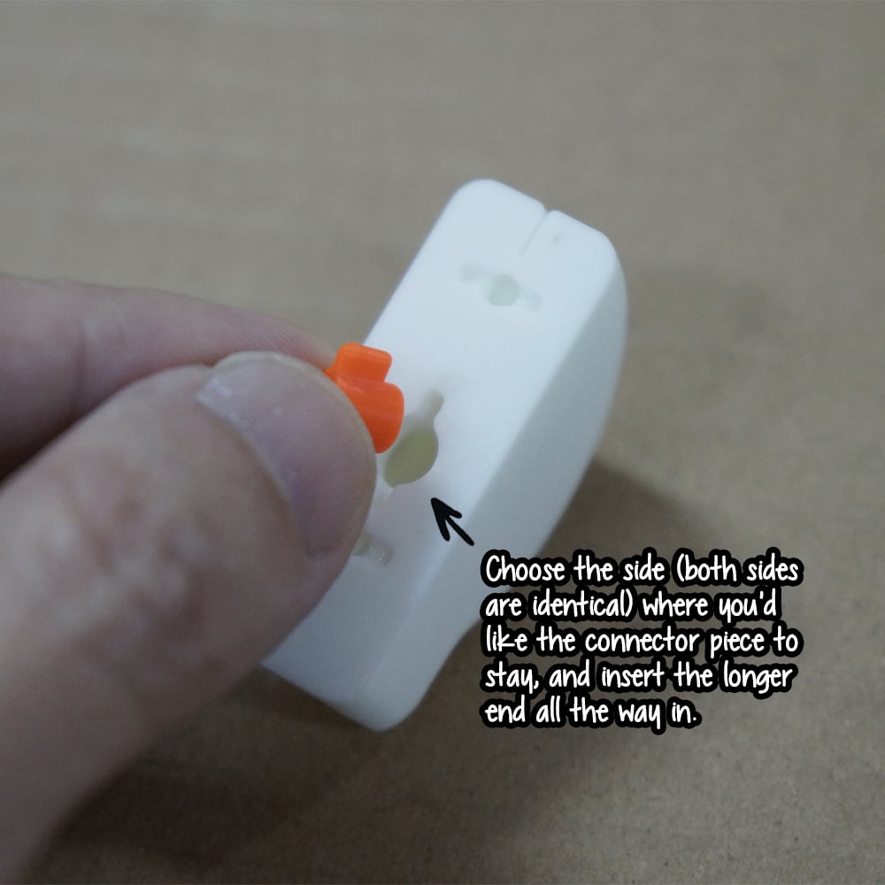 Zipper Pull - Connector 3d model