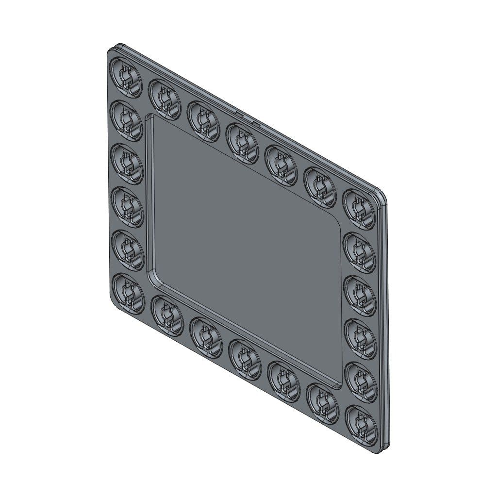 D-LOCK_PANEL.7X6-Light 3d model