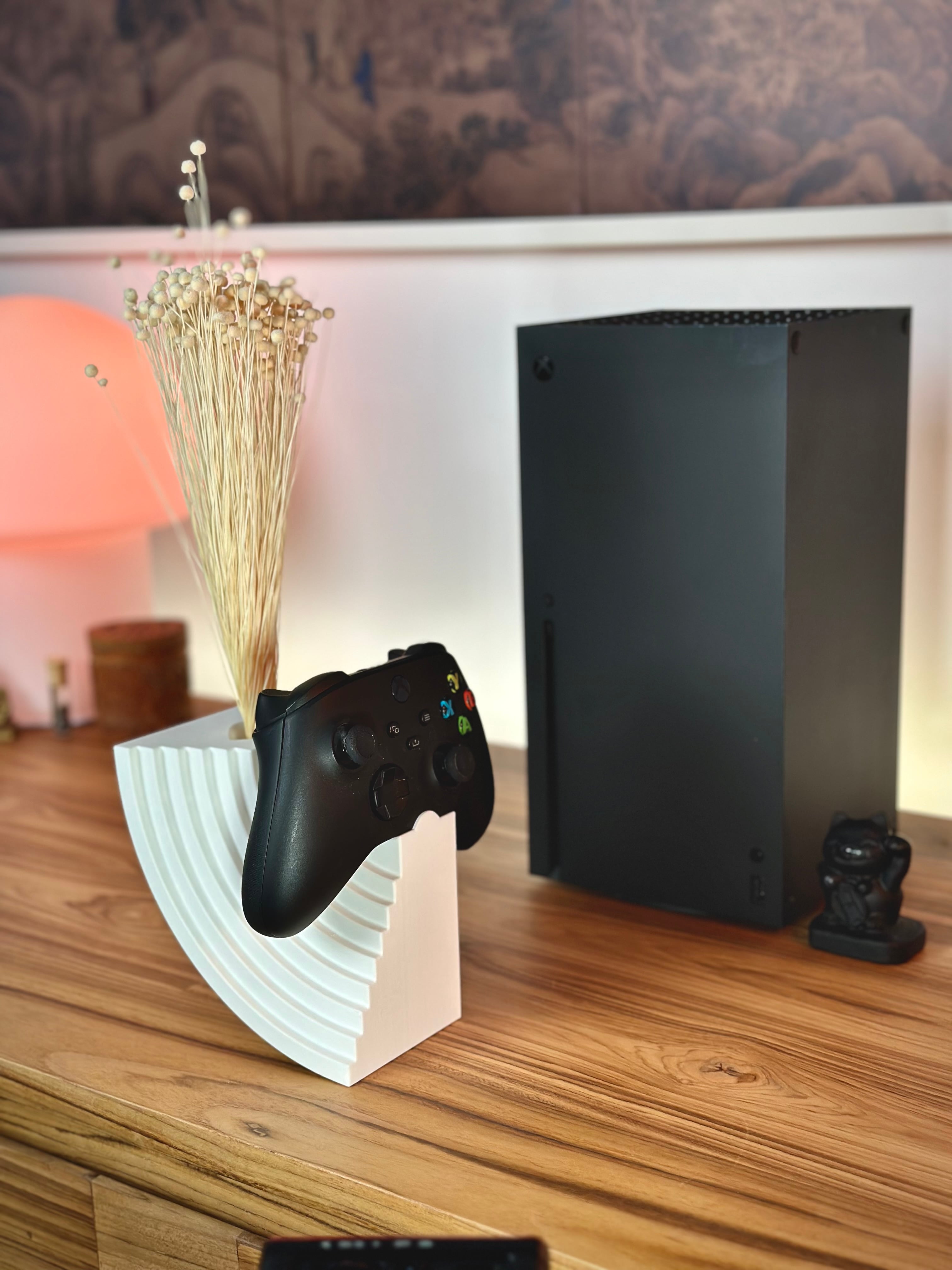 Modern Moon Controller Stand 3d model