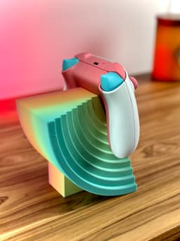 Modern Moon Controller Stand 3d model