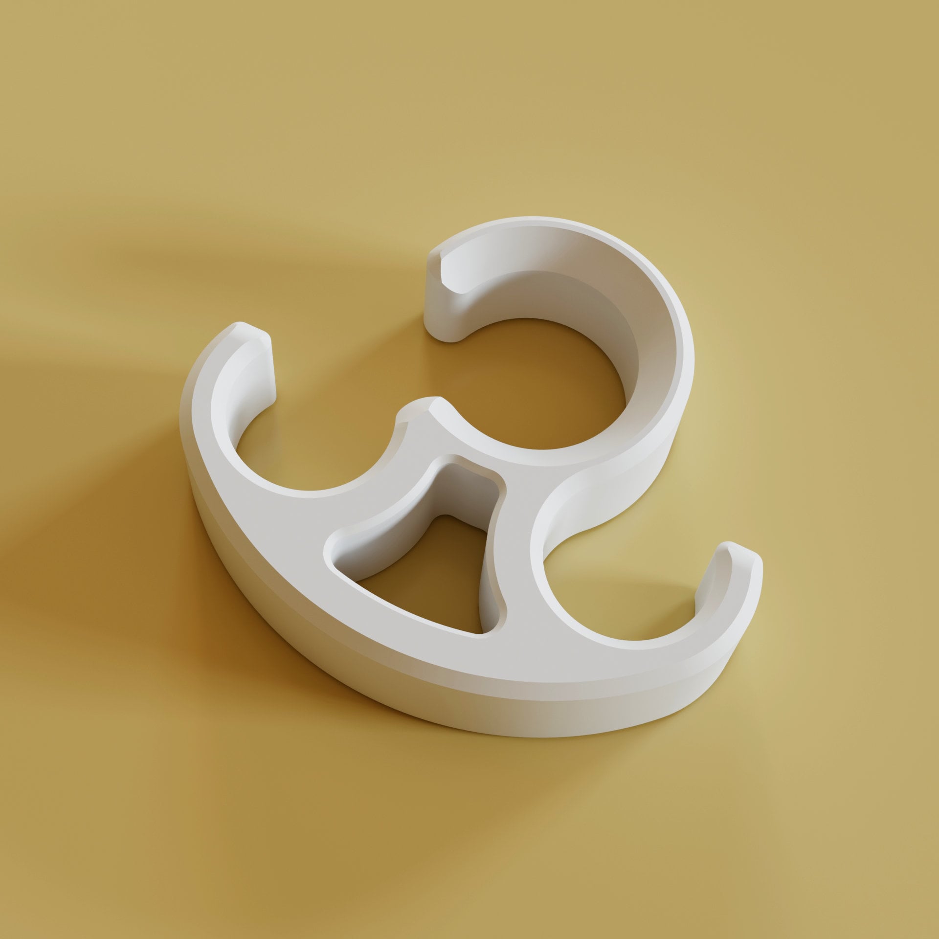 Simple Cloth Hanger 3d model