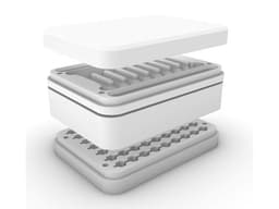 Inserts for Dewalt 795 tool case 3d model