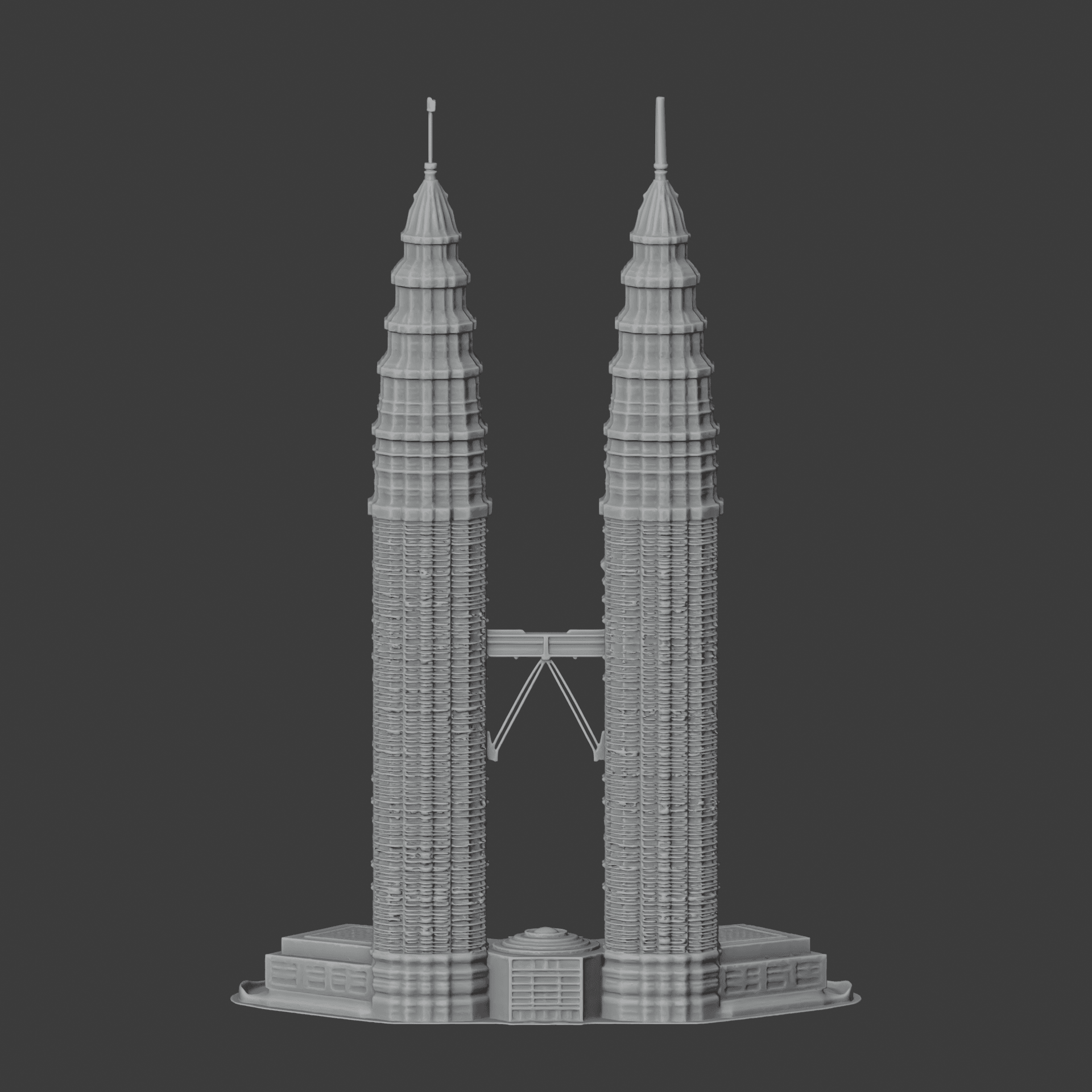 Petronas Towers 3d model