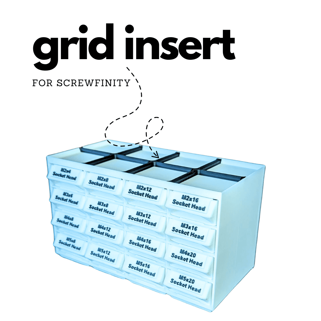 Screwfinity Grid Insert 3d model