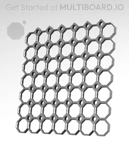 7x7 Multiboard Side Legacy Tile 3d model