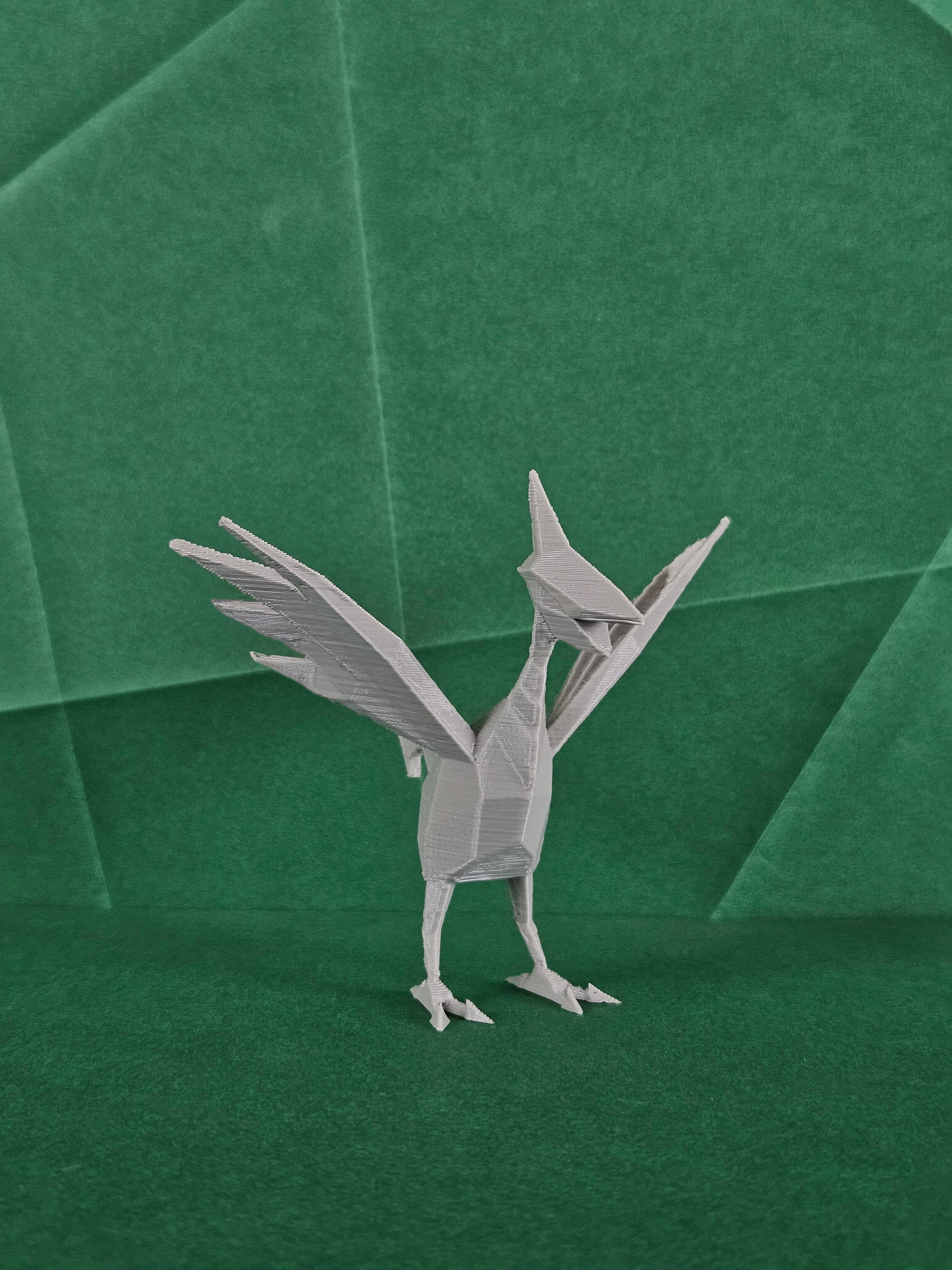Skarmory Low Poly Pokemon 3d model