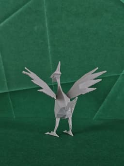 Skarmory Low Poly Pokemon 3d model