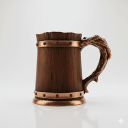 MEDIEVAL STYLE RUSTIC CUP – 3D MODEL FOR PRINTING (STL FILE) 3d model