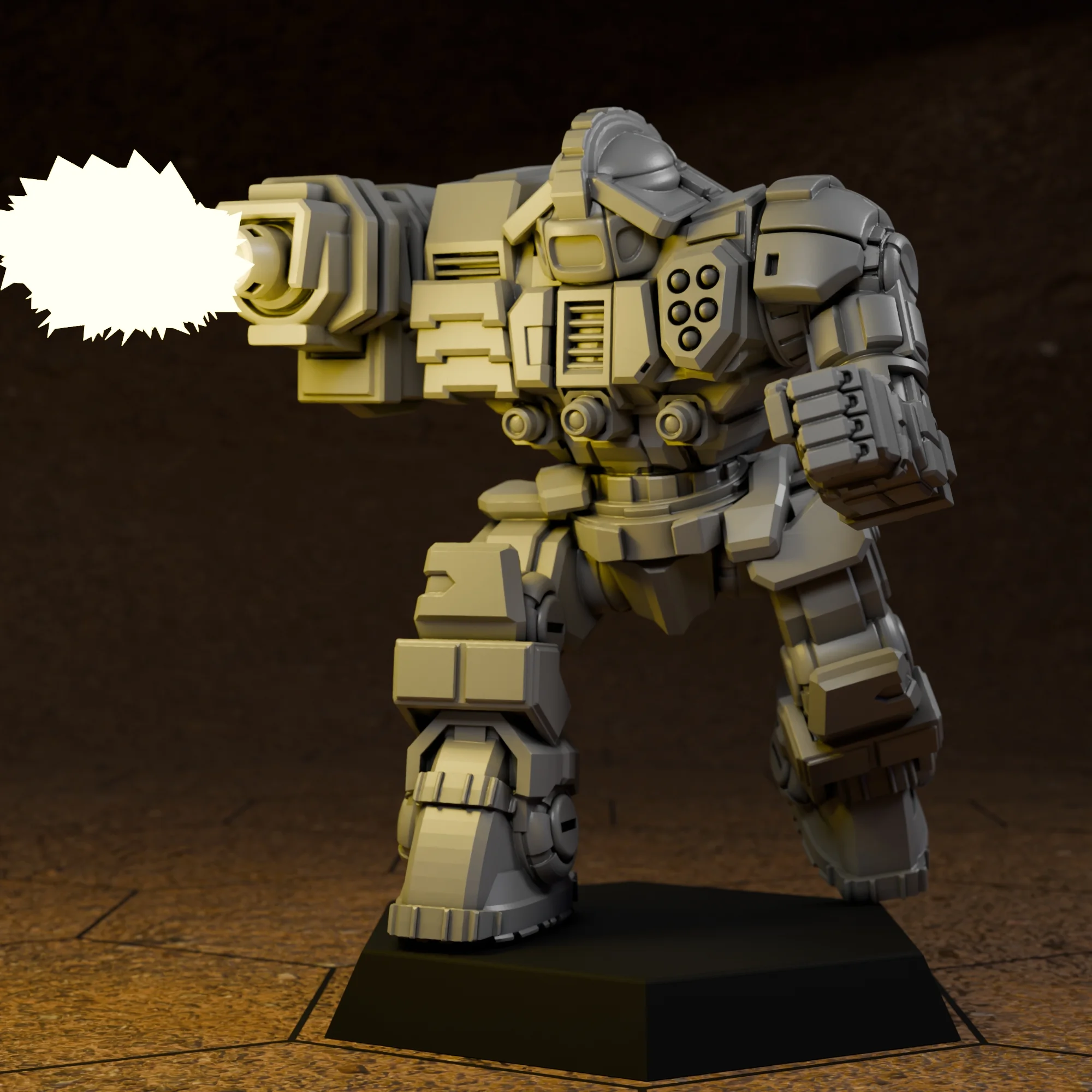 Thunder for American Mecha 3d model