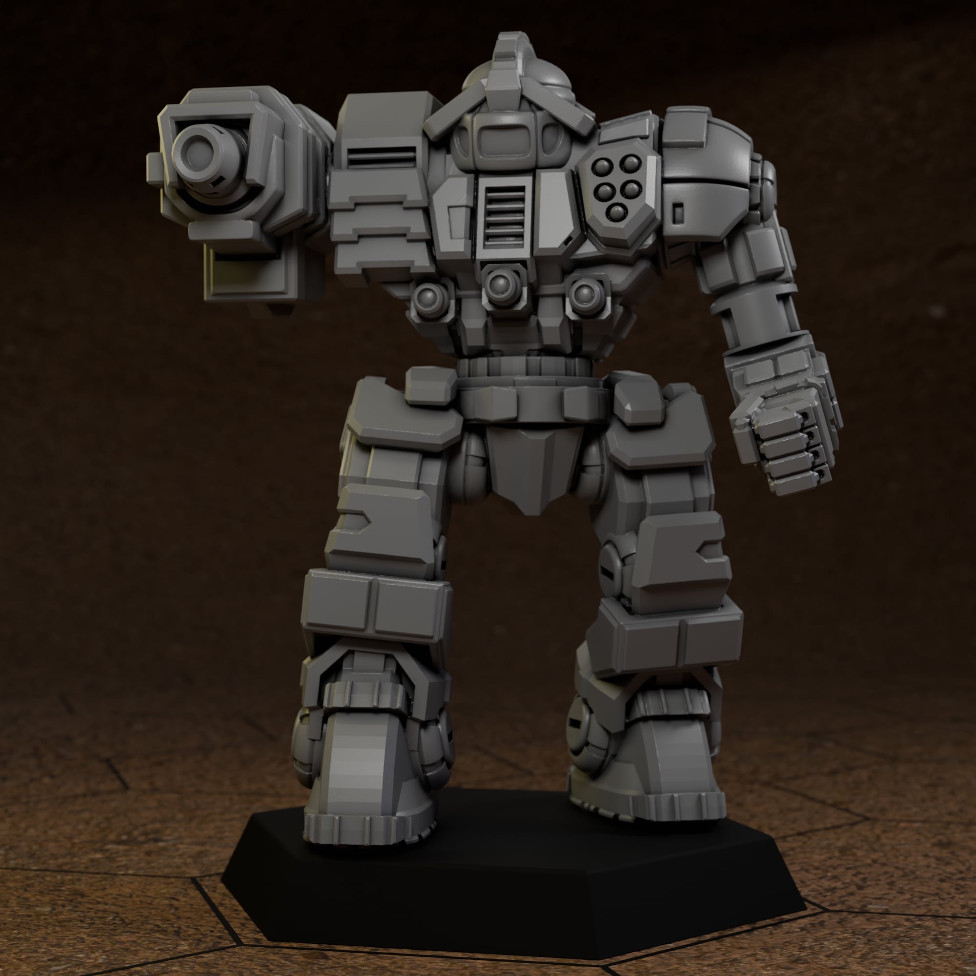 Thunder for American Mecha 3d model