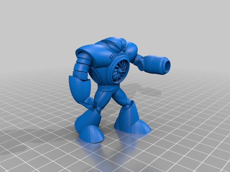 AIRMAN from MEGAMAN 2 3d model