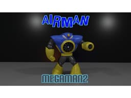 AIRMAN from MEGAMAN 2 3d model