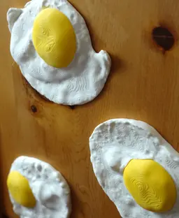 Photo holder eggs 3d model