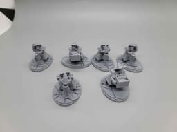 FHW Zorblin Big Boom Cult Artillery Team 3d model