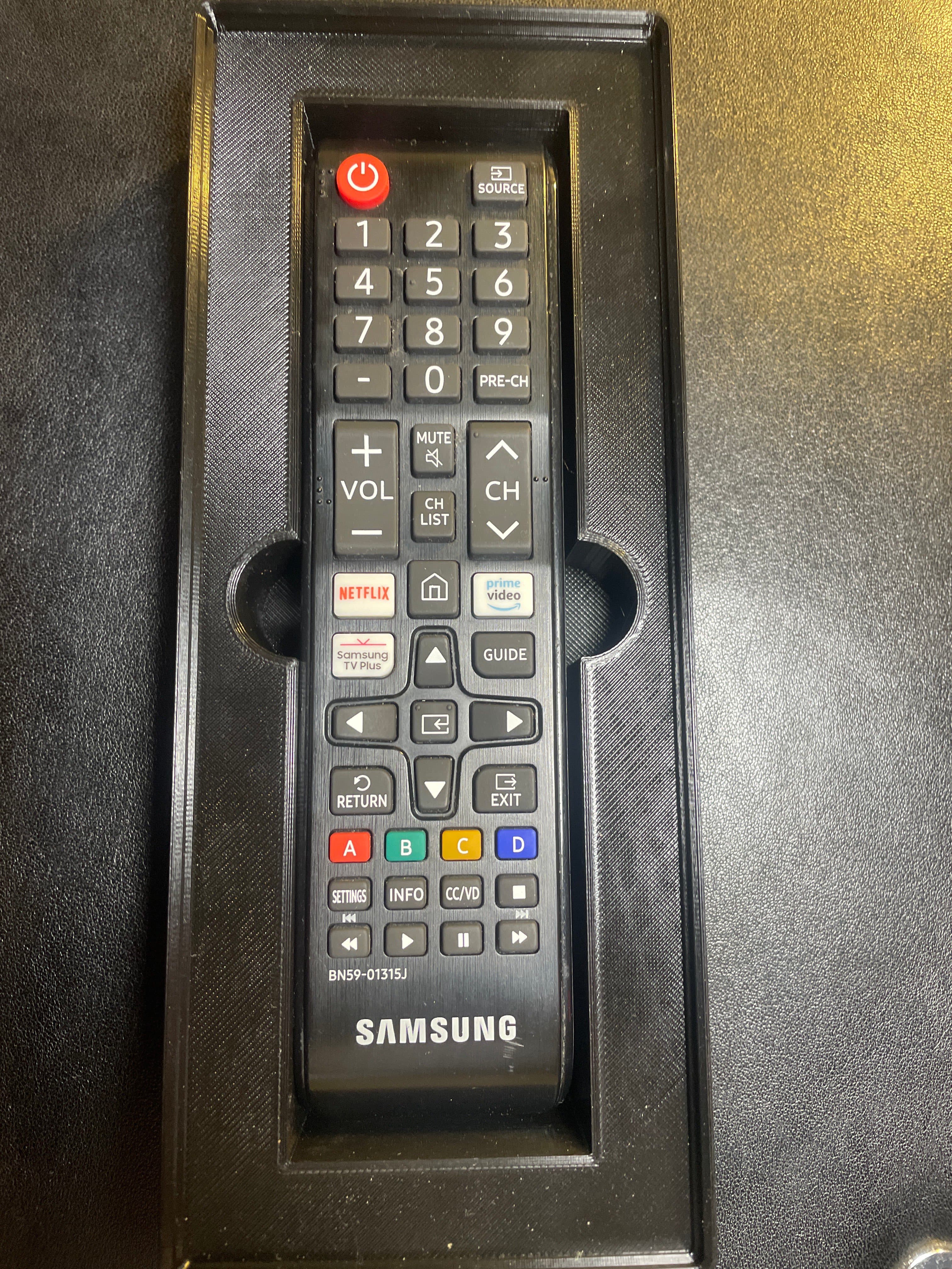 samsung remote holder v1.stl 3d model