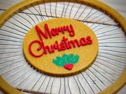 Hanging String Art Tree Decoration 3d model