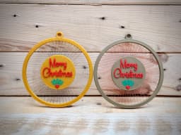 Hanging String Art Tree Decoration 3d model