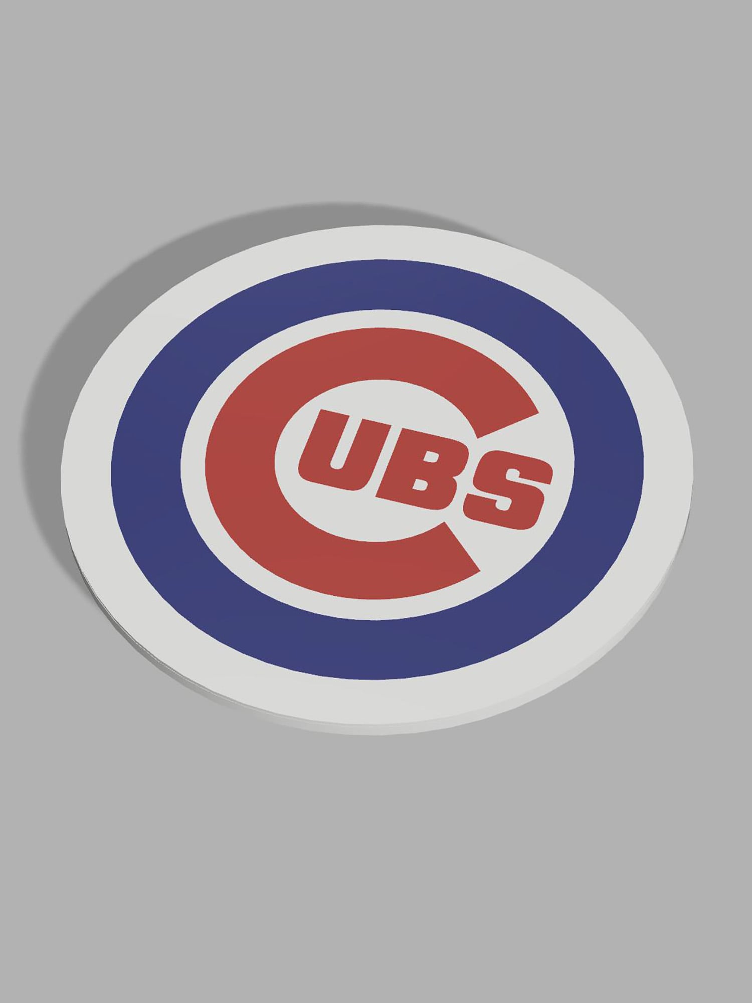 MLB - CHC Coaster and Holder Set 3d model