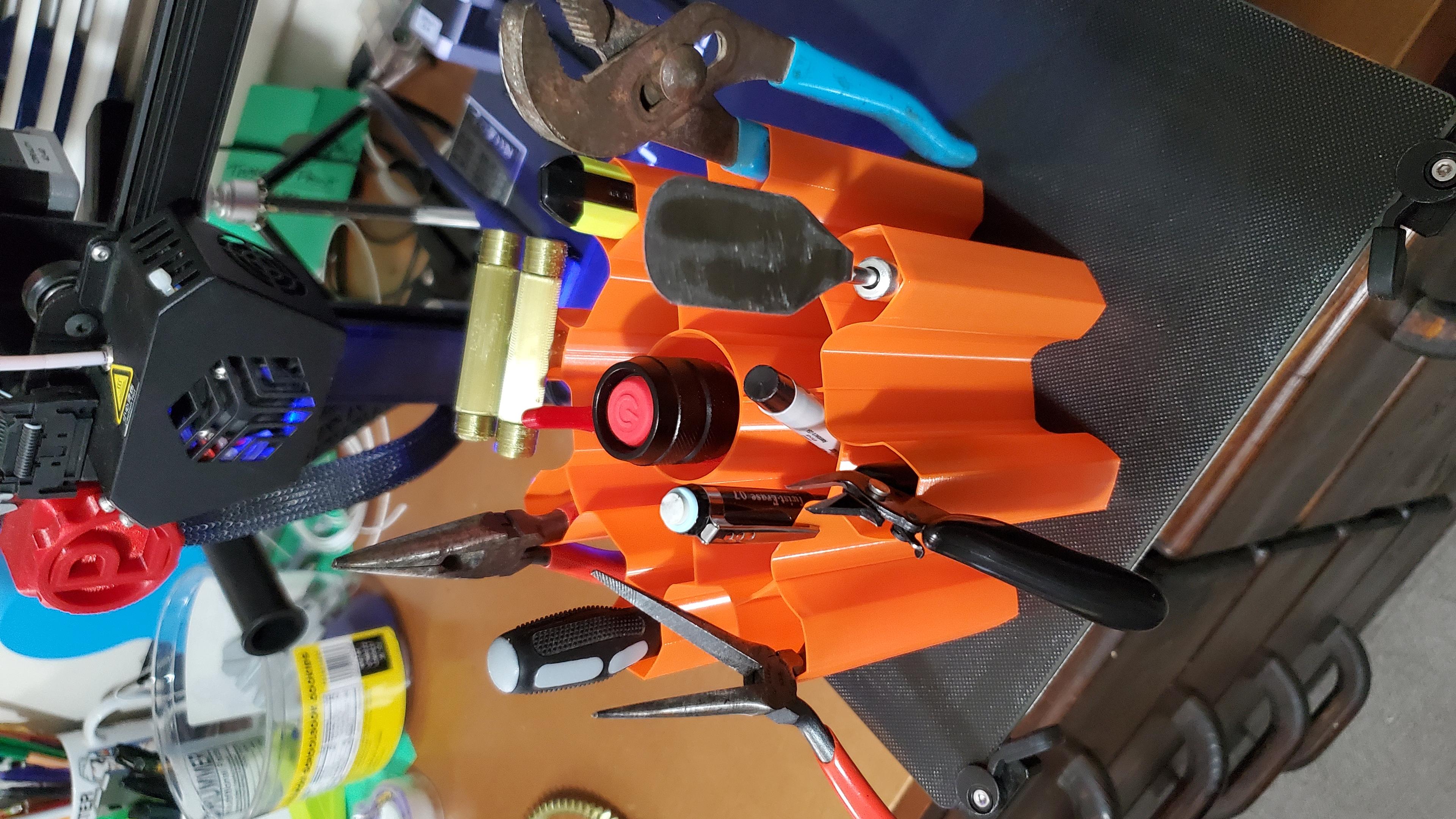 Vase mode gear tool holder 3d model