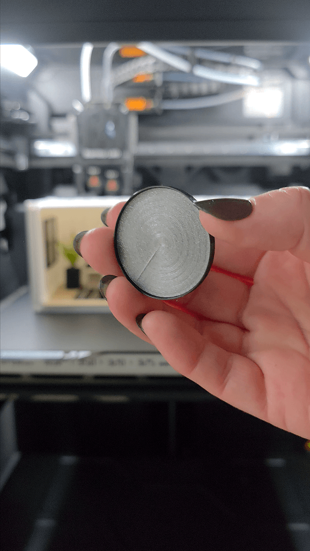 Bathroom Mirror - 1:24 Scale Miniature 3d model
