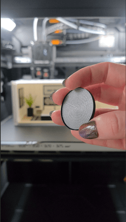 Bathroom Mirror - 1:24 Scale Miniature 3d model
