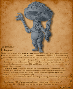 Mirbohl Mind Eater - DnD Miniature for 5e RPG and Tabletop Wargames inspired 3d model