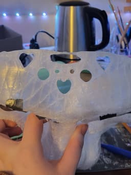Hyper Toony cat fursuit head base 3d model