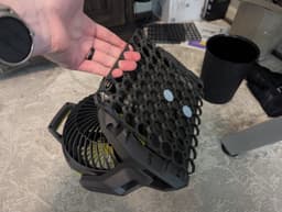 Multiboard Snap for Ryobi PCL811 Fan 3d model