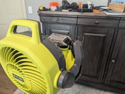 Multiboard Snap for Ryobi PCL811 Fan 3d model