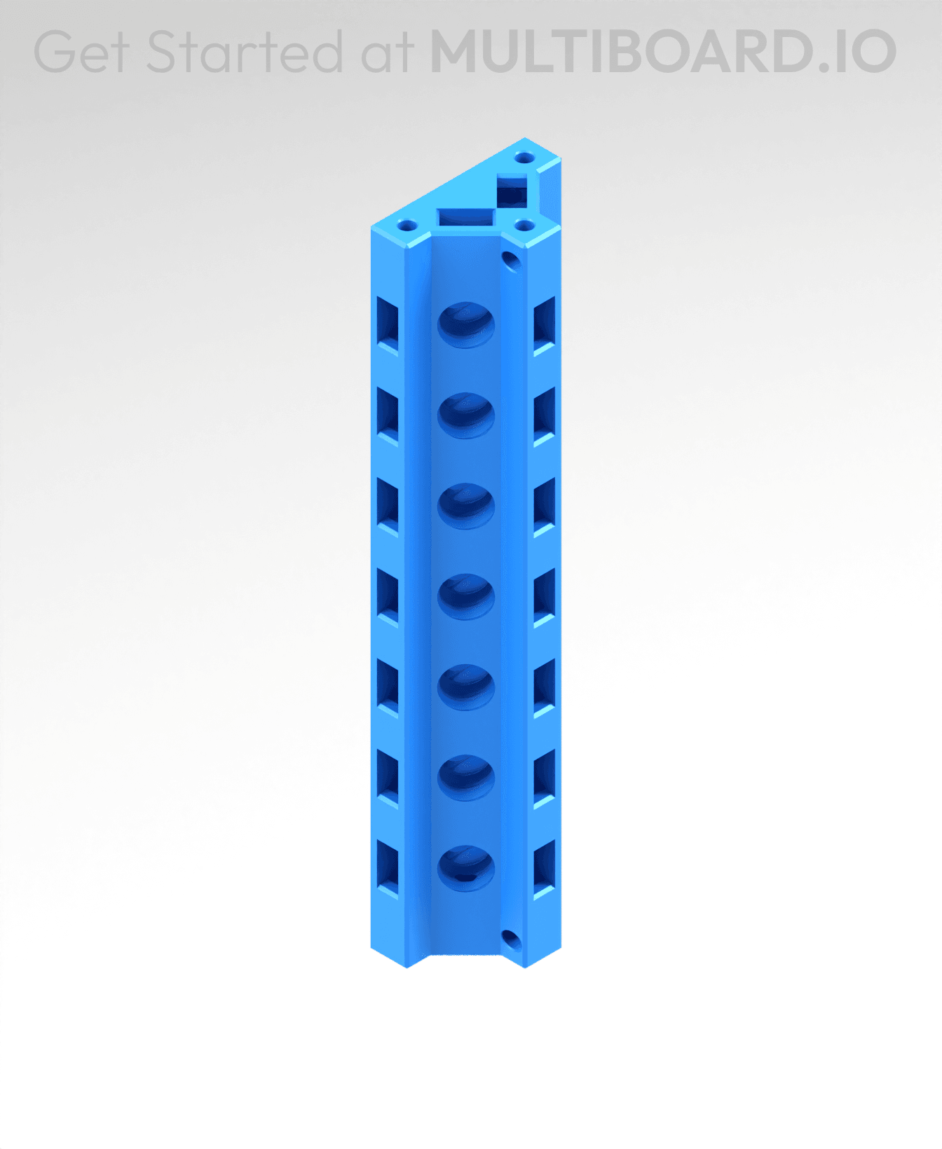 4 MU - Small Thread - T Multiboard Beam 3d model