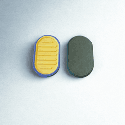 Magnetic Fidget Slider Ribbed, Magnetic Fidget Toy, Quiet Stress Relief 3d model